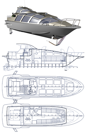 Hydrofoil FALCON-M1